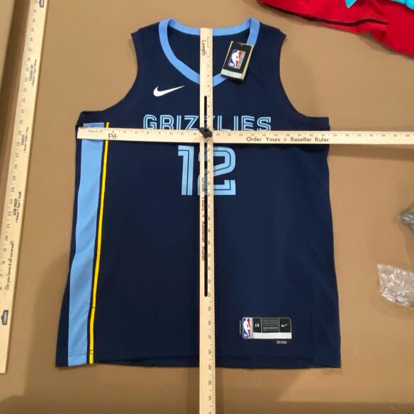 Nike Memphis Grizzlies Icon Edition Jersey Mens Large NBA Swingman Morant L - Picture 5 of 8